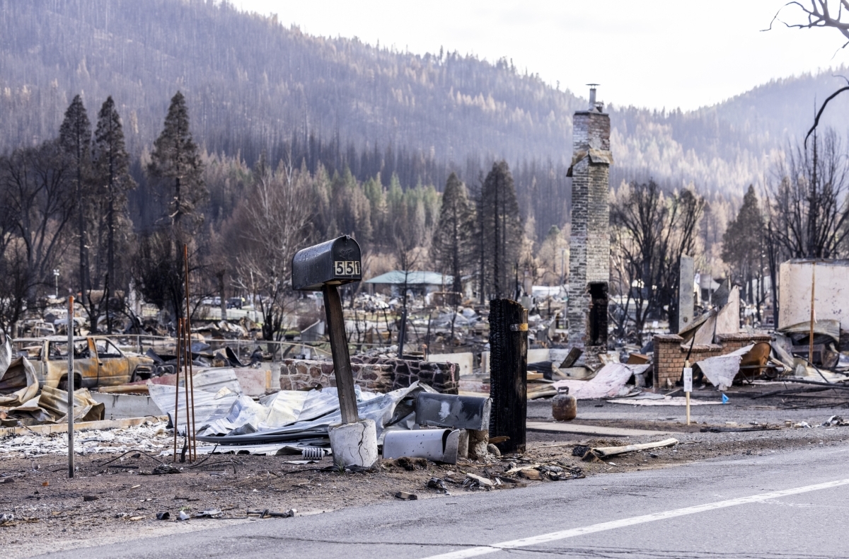 wildfire damage