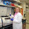 Dr. Mary Prunicki in a lab