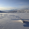 Peregrine, a drone-based ice-penetrating radar system, was tested over Norway’s Slakbreen glacier in March.