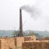 Bricks dry outside a kiln in Bangladesh.