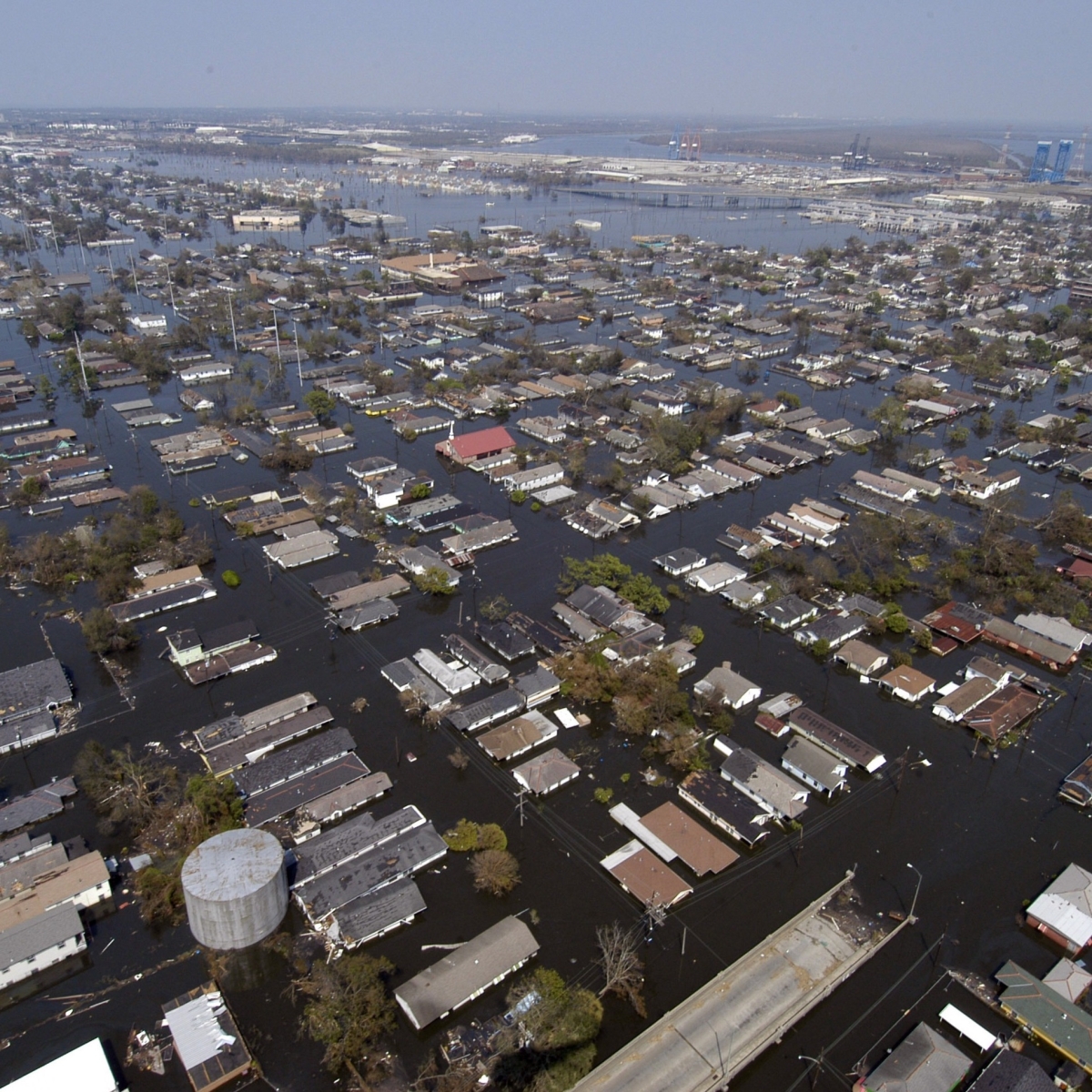 Flooded Houston