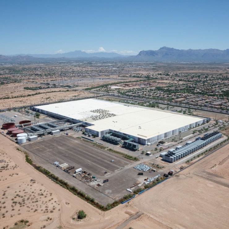 Apple's data center in Mesa, Arizona